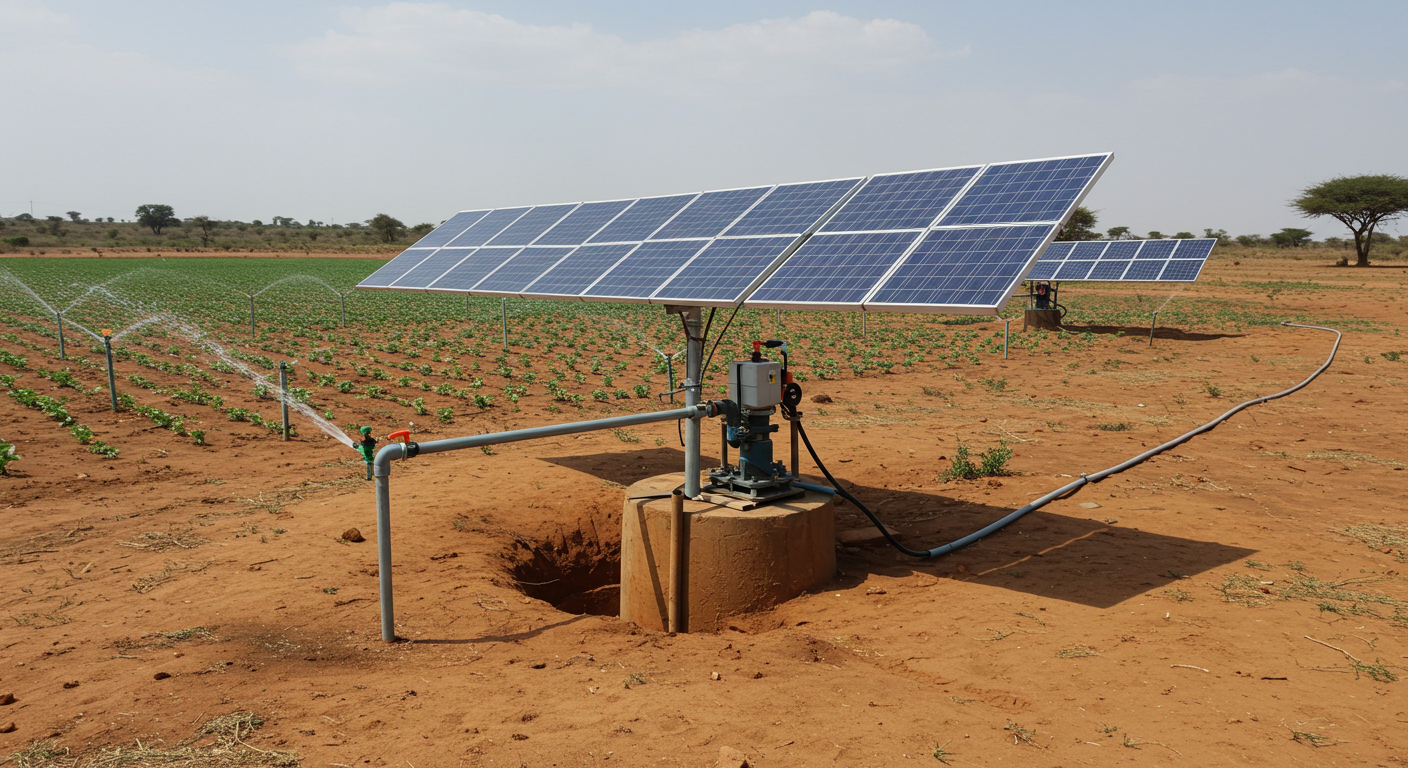 Solar Borehole Pump